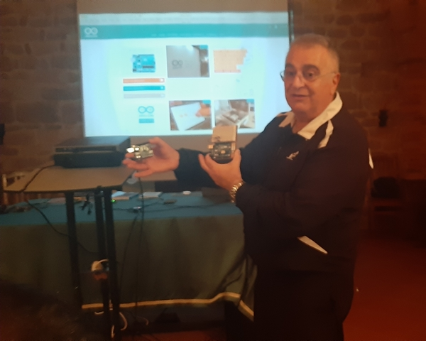 Serata a tema Arduino a cura di Enrico IU5FFL  24 ottobre 2019